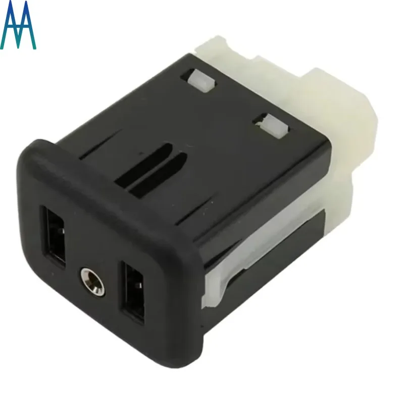 

13519224 13509942 Dual USB Charger Port Interface Module AUX Jack for GM Chevrolet