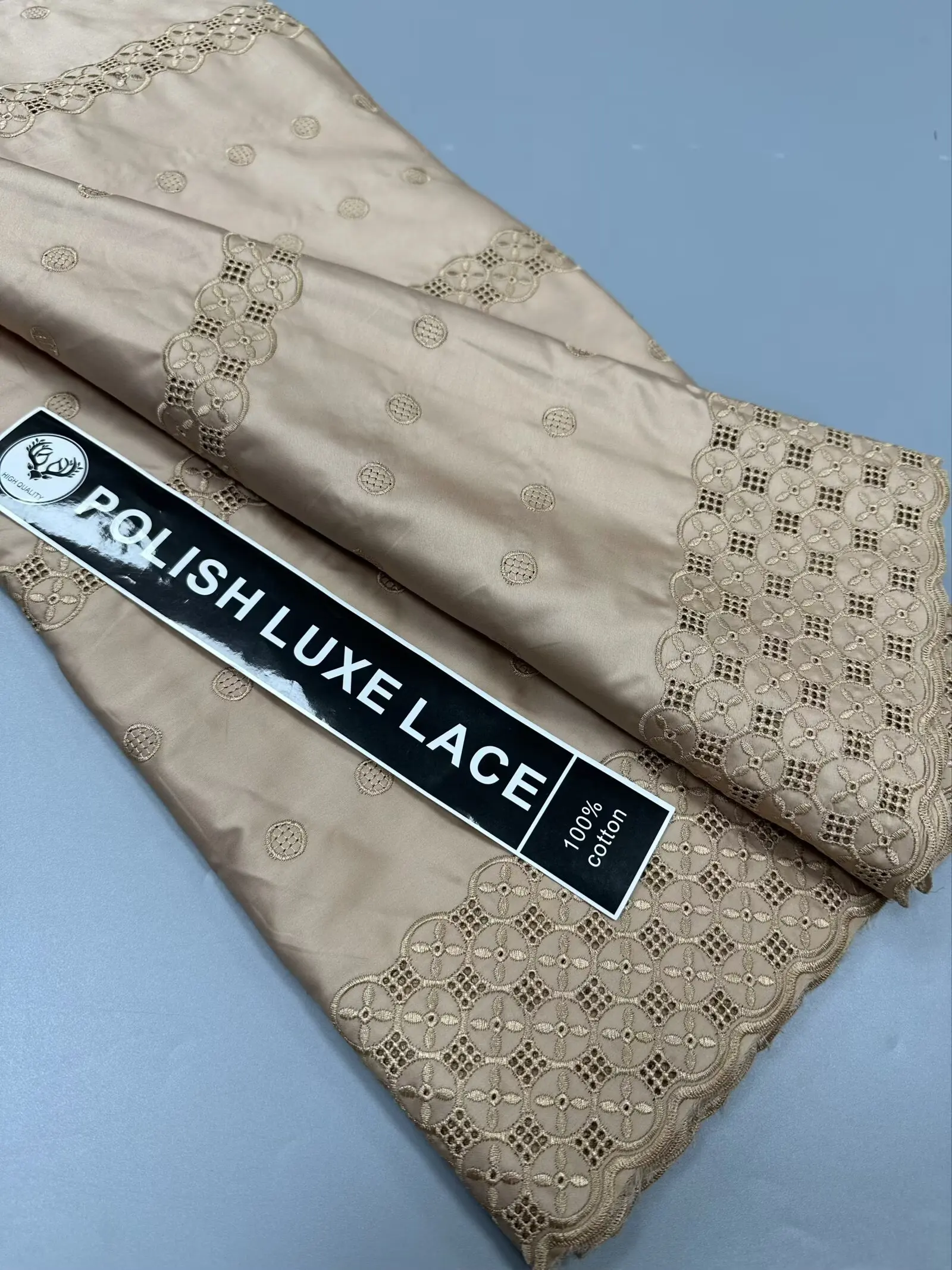 

High Quality 2025 Polish Lace For Men Atiku Fabric Swiss Voile Lace in Switzerland African Lace Materials for Women Dresses