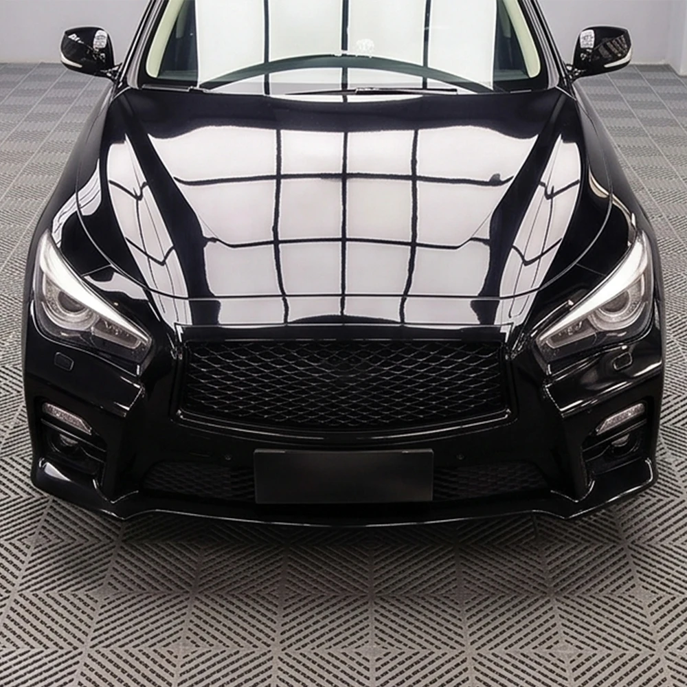 Car Glossy Black Vinyl Wrap Modify Film for Toyota Camry 70 XV50 XV80 Hybird 2020 2025 Premiun Auto Body Color Change Film Cover