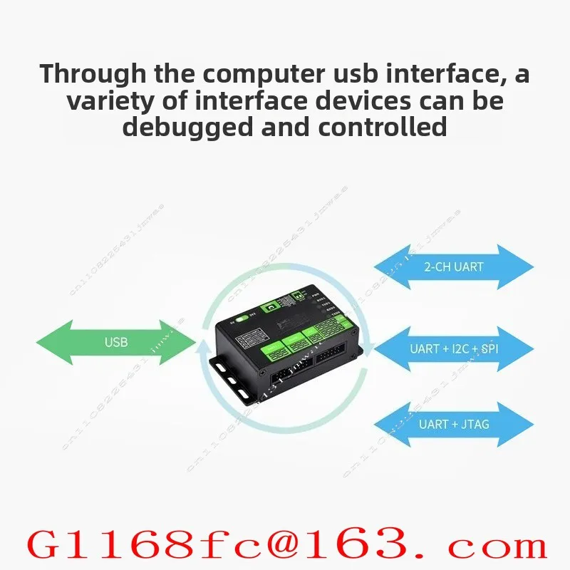 USB To UART/I2C/SPI/JTAG Converter, Serial Communication Module