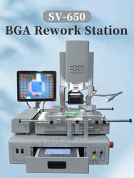 Stazione di rilavorazione BGA Shuttle Star completamente automatizzata RW-SV-650 per server di computer Rilavorazione di circuiti di fascia alta Saldatura automatica