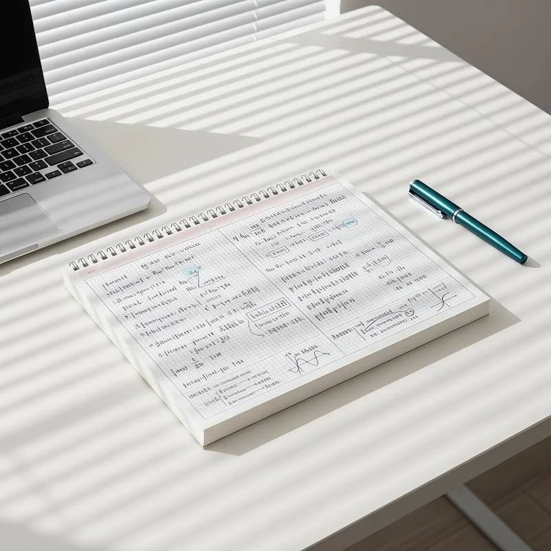 60 Sheets B5 Notepad For Students Portable Thicken Paper Coil Notebook Grid/Horizontal Lines Partition Design Writing Memopad