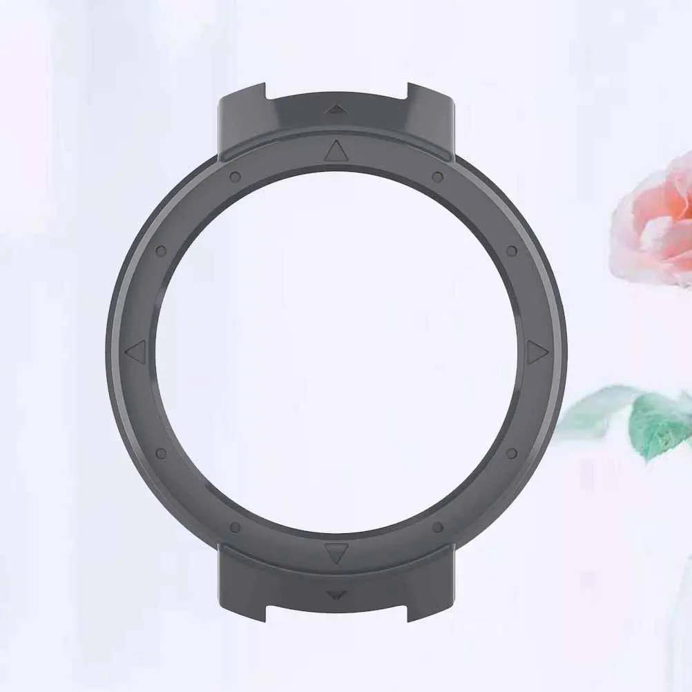 

Защитный чехол для часов ПК, серый, совместимый с Verge A1801, легкий, устойчивый к царапинам, прочный чехол для умных часов