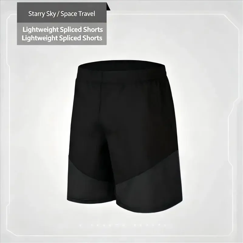 Sommer-Fitnesskleidung für Laufen und Basketball, Enge Hosen, Lockere Shorts, Leichte und Schnell Trocknende Taschen – Detail 12