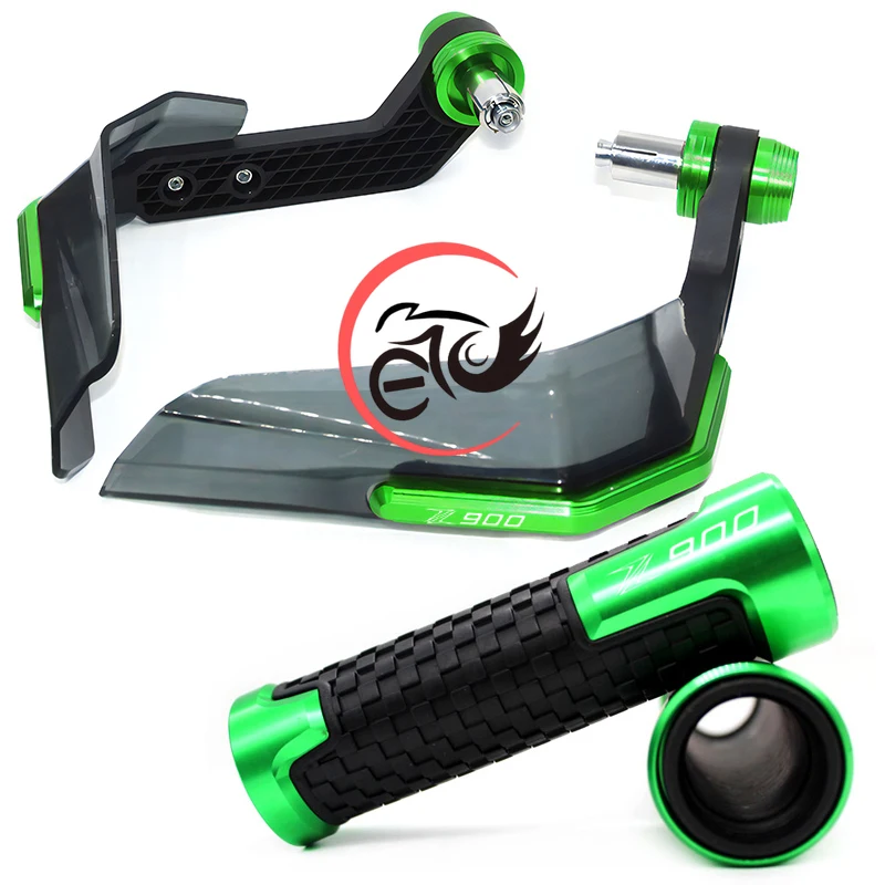 

Motorcycle Accessories CNC Handlebar Hand bar Grips Hand guard Windproof Cover Motorbike Parts For KAWASAKI Z900 Z 900 2017-2021