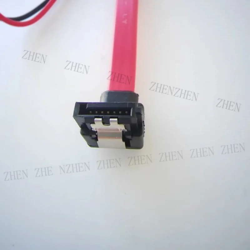 Y Y XH 2.54mm 2P SATA Hard Drive Power Adapter Cable Right Angled 22P 7+15Pin 10cm
