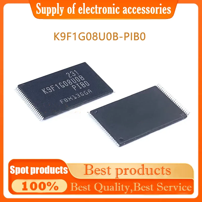 New K9F1G08U0B-PIB0 TSOP-48 flash chip 1GB (128MB x 8) granule