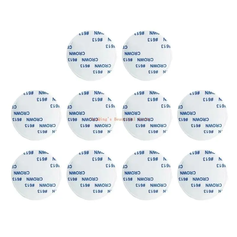 

N0HE 10lots Double Sided Watch Bezel Sticker Waterproofed Sticker Fixing Watch Bezle