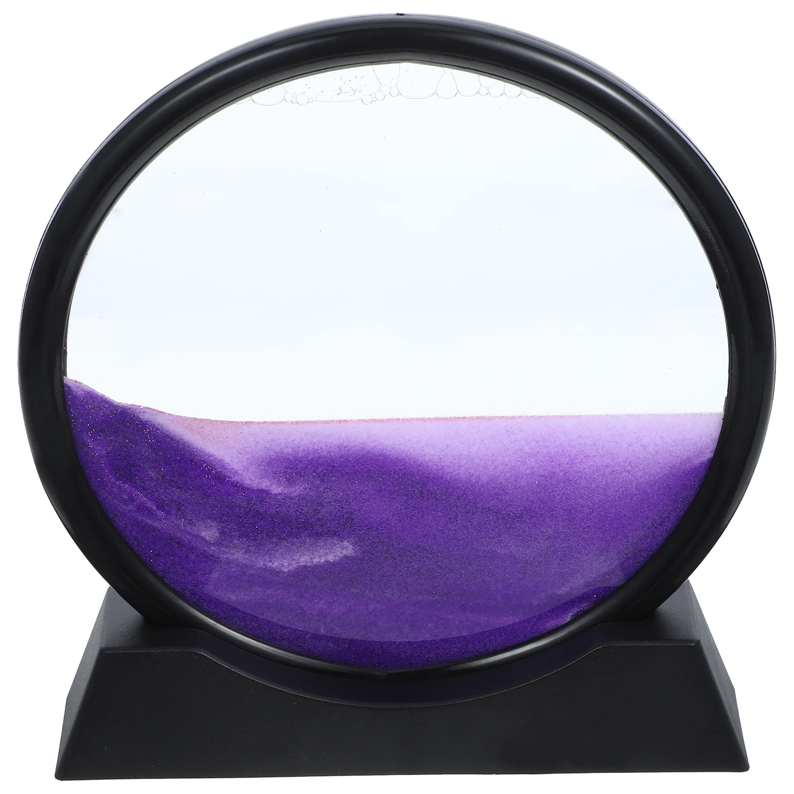 ثلاثية الأبعاد الرمال المتحركة ديكور اللون تتحرك الرمال الفن سطح المكتب الديكور لغرفة الدراسة المنزل طاولة مكتبية المشهد الرملي اللوحة