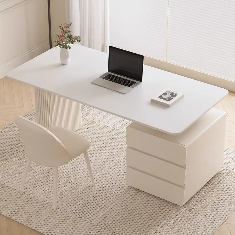 Modern minimalist rock slab Computer desk	furniture Room desks office table room offices office desks and workstations