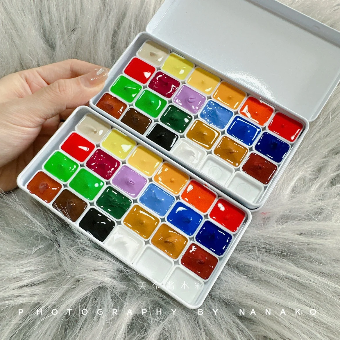 

DANIEL SMITH new opaque watercolor paints 22 colors divided gouache 2ml portable palette pigments art supplies student supplies