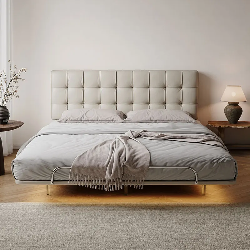 

Floating Metal Massage Bed European Double Human Dog Modern Massage Bed Massage Sleeping Letto Matrimoniale Unique Furniture