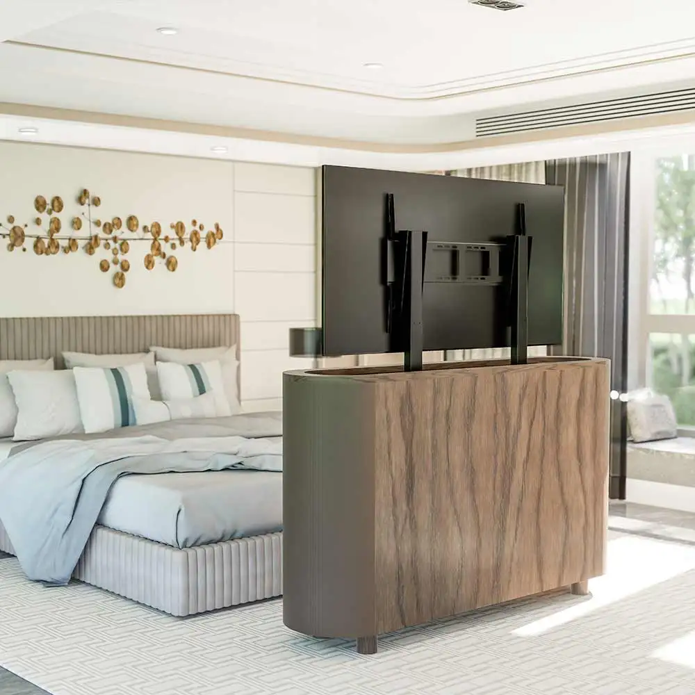 Fits Max 100 Inch LCD LED Furniture Drop Down Motorized Tv Stand Mechanism with Remote Hideaway Outdoor Tv Lift Cabinet