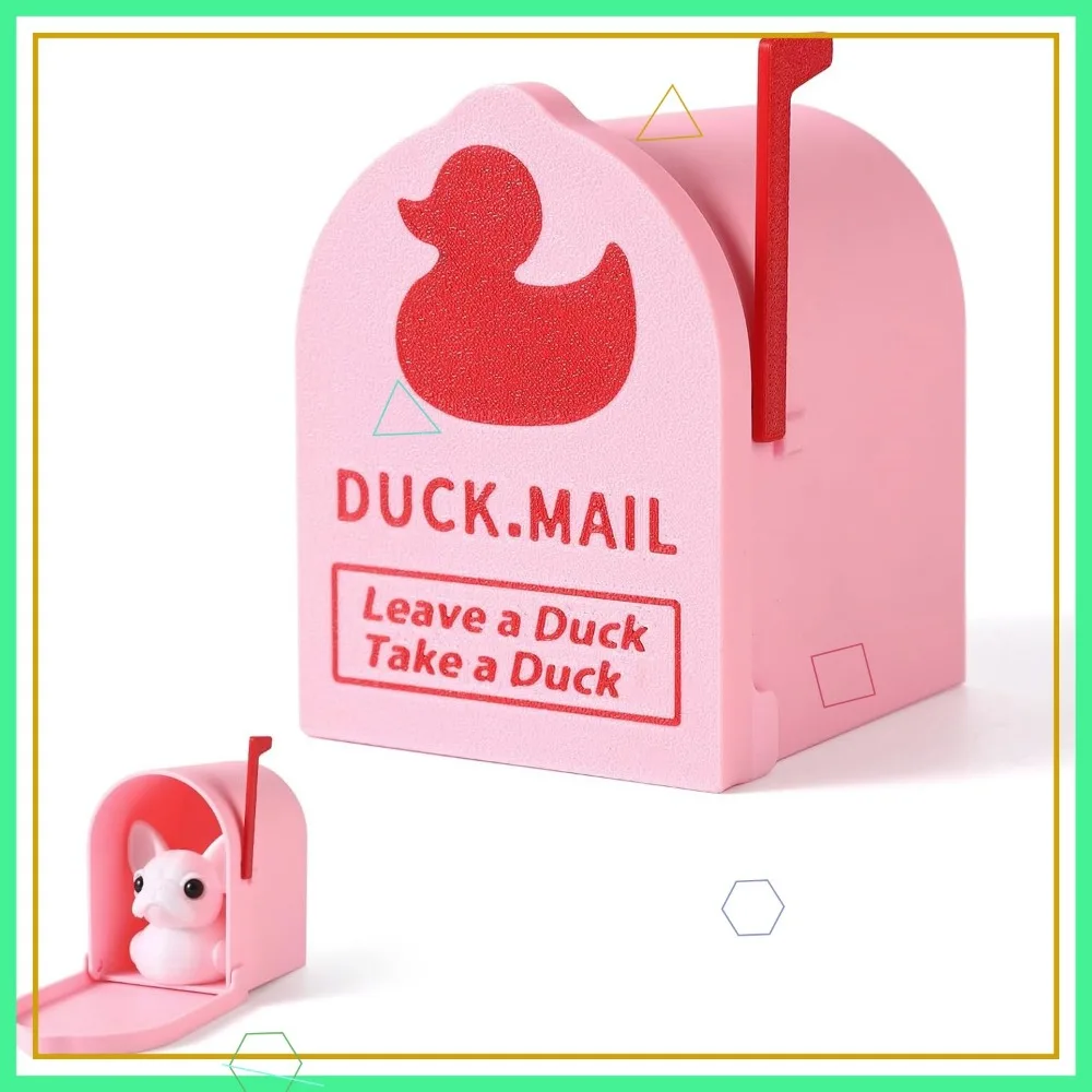 

Magnetic Mini Mailbox for Cruise Duck Hiding, Pink Wall Decor Gift