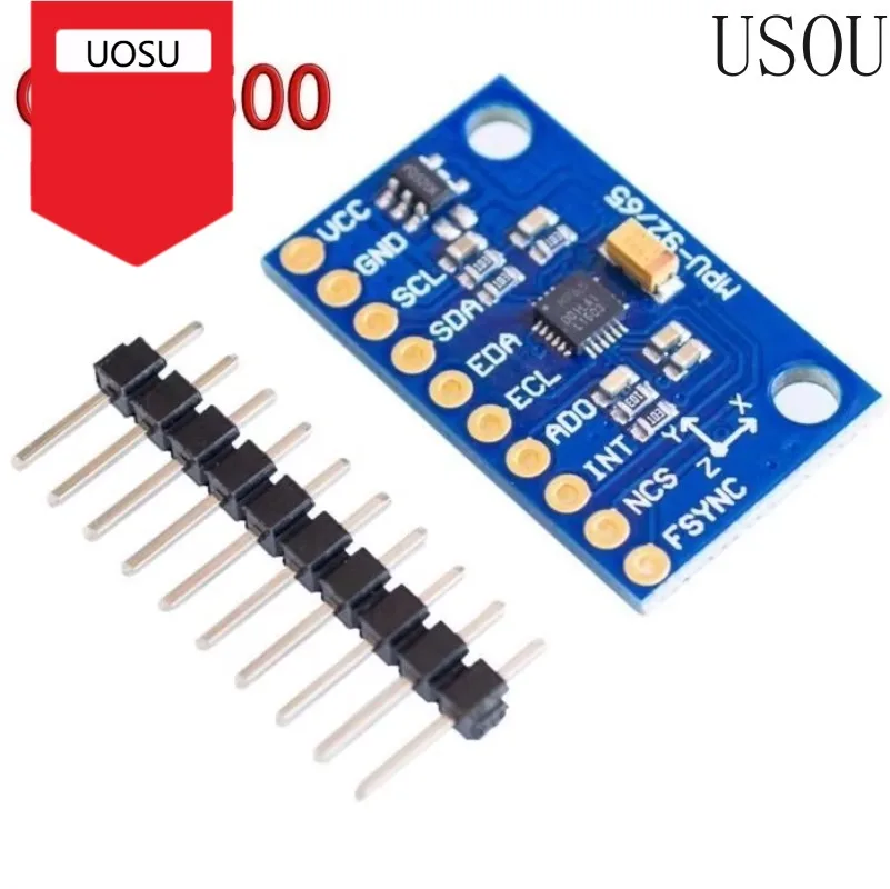 IIC I2C SPI MPU6500 MPU-6500 6-Axis Gyroscope Accelerometer Sensor Module Replace MPU6050 With Pins GY-6500