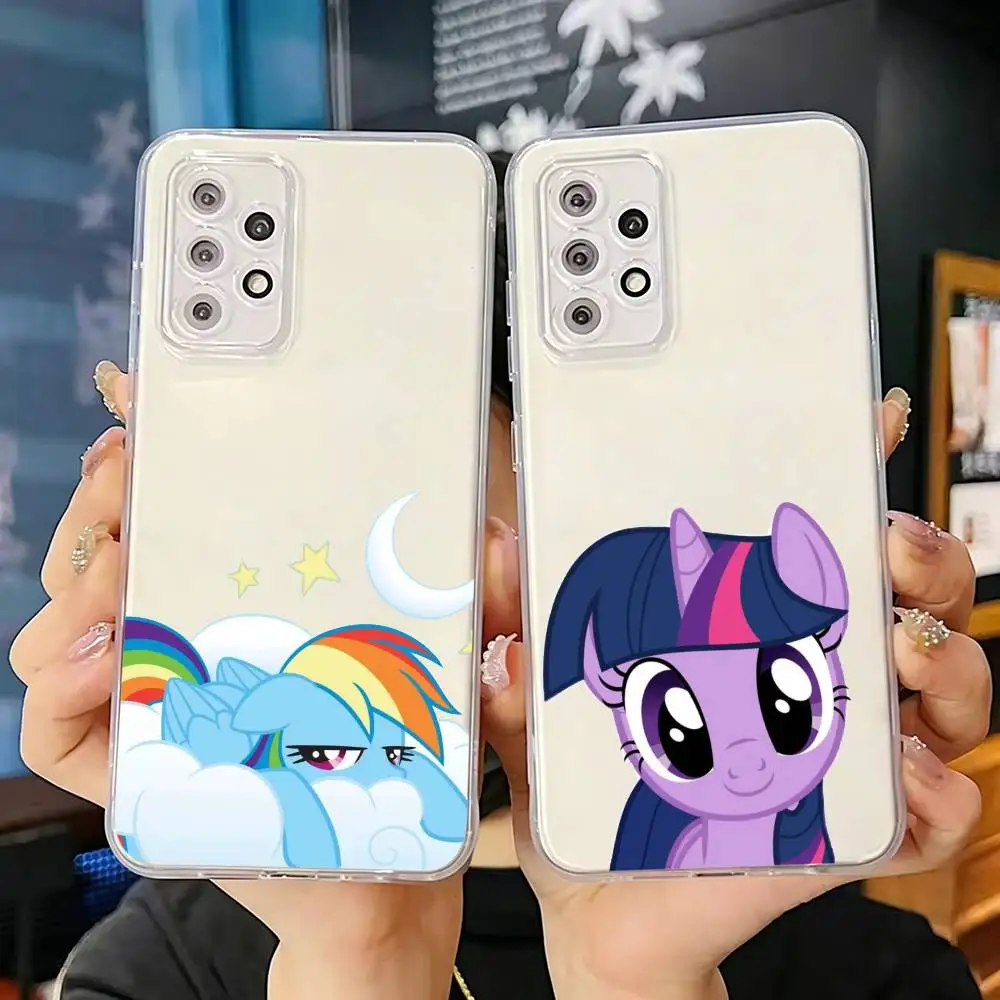 Y2K Coquette My Little pony  Phone Case For Samsung S25,S24,S21,S22,S23,S30,Ultra,S20,Plus,Fe Transparent Cover