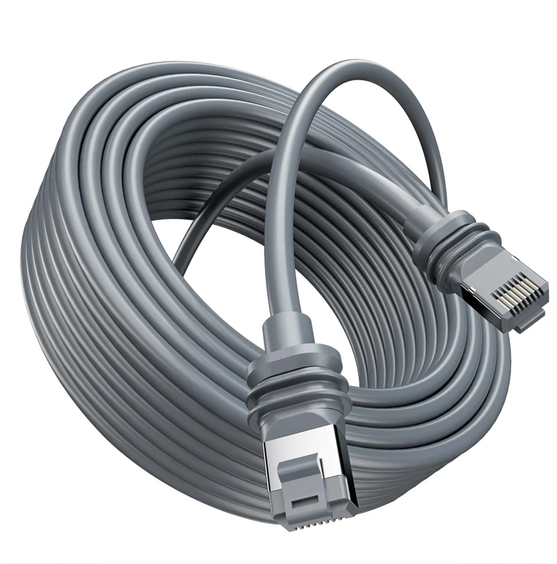 23M/75FT Starlink GEN3 Replacement Cable Waterproof PVC Jacket with RJ45 Connectors Standard Actuated V3 Cable