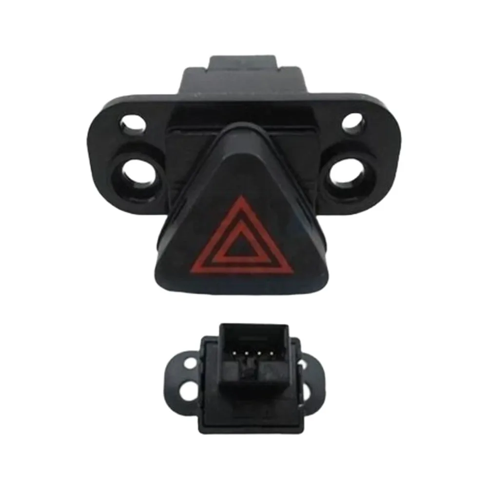 For Road Safety Use Hazard Light Switch ABS Material Construction Wear Resistant Design Non Deformation Structure