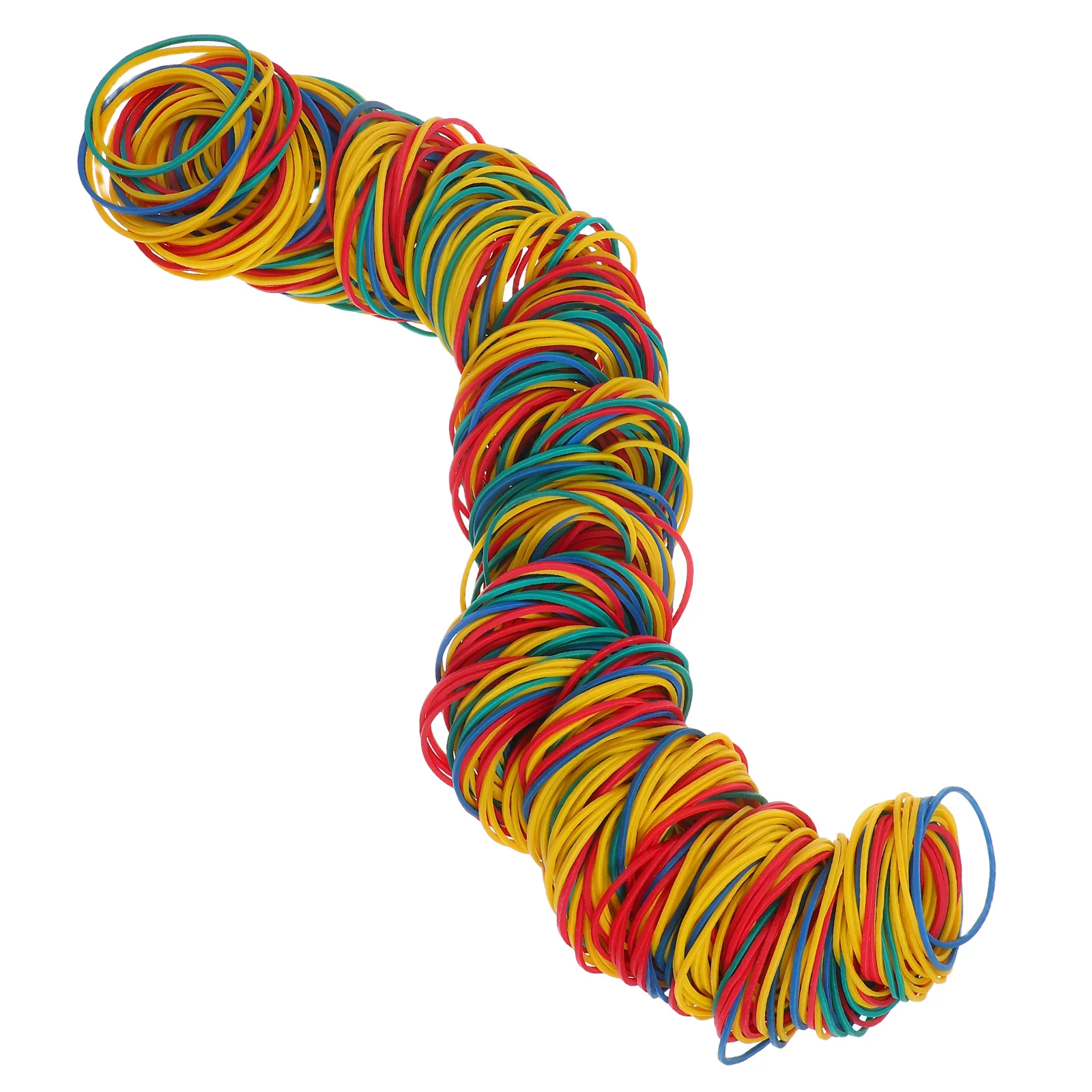 

600Pcs Rubber Bands Colorful Elastic Stretchable Heavy Duty for Office School Organizing Bundling Supplies Elastics Rubber Bands