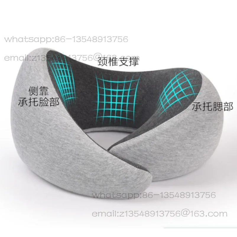 U-shaped Pillow Memory Cotton Car Portable Travel Pillow Airplane Noon Sleep Pillow