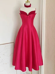 Ladies temperament V-neck velvet stitching high-waisted suspender dress Summer women's new waist-closing fashion fluffy dress