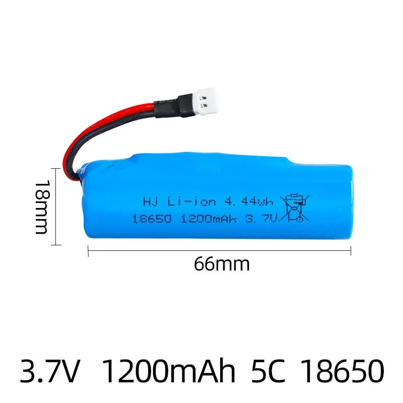 Batterie Lipo aste pour voiture jouet RC, batterie au lithium, AiranaBaot, odorprécieux, camion, Hurcycles, hélicoptère, 3.7V, 1200mAh, 18650