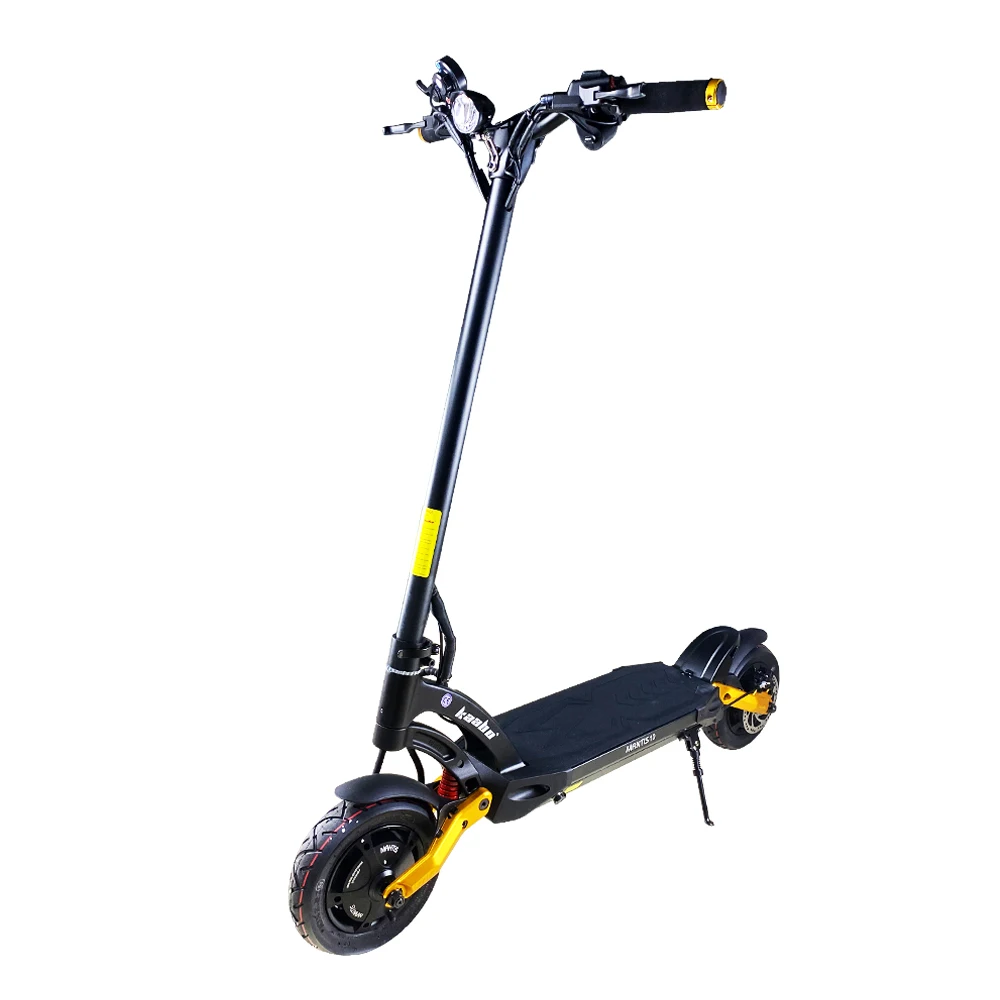 Original KB Mantis 10 Gold Version Dual Motor 2000W Scooter 60V 18.2Ah 24.5Ah Battery Foldable E-Scooter Full-hydraulic Brake