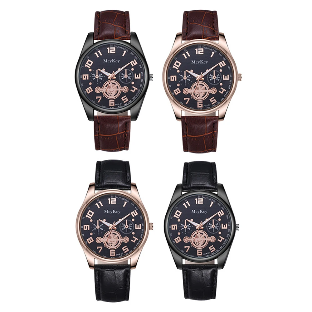 Relojes de viaje con diales de aleación para hombre, reloj de estilo de hebilla de Pin para oficina exterior, reunión de negocios