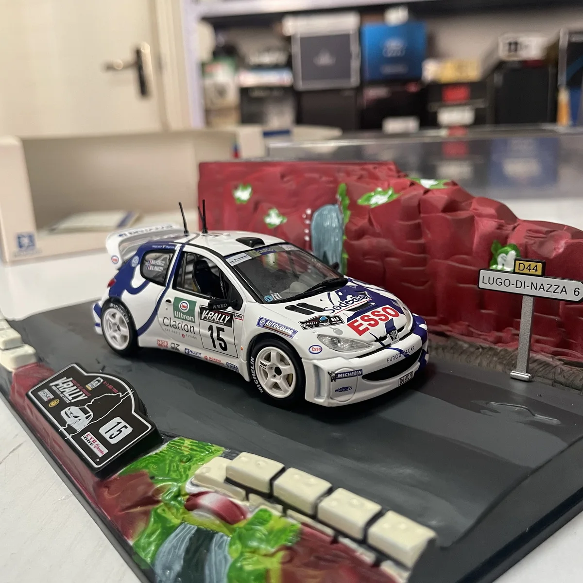 

Norev 1:43 Scale Diecast Alloy Peugeot 206 WRC 1999 Toys Cars Model Classics Nostalgia Adult Gifts Souvenir Static Display