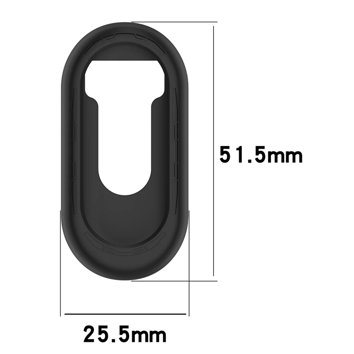 SCLS Silicone Cover for Mi Band9 8 Protect 8 9 NFC Protector Hollow Protective Case Watch Case for Mi Band8 9 A