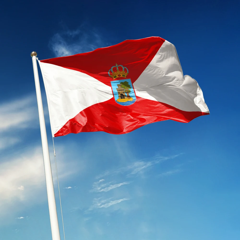 3x5 Ft Vigo Flag Vivid Color and Fade proof a City of Spain Flags Polyester with Brass Grommets