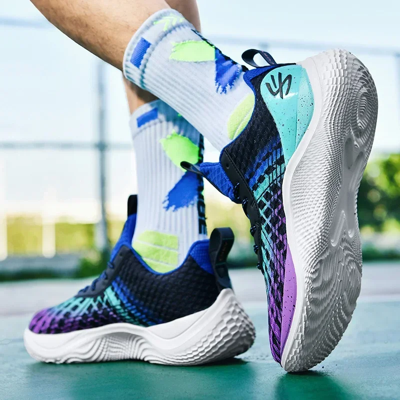 New Curry 10 basketball shoes net surface breathable low top combat guard student professional youth sports shoes men's shoes