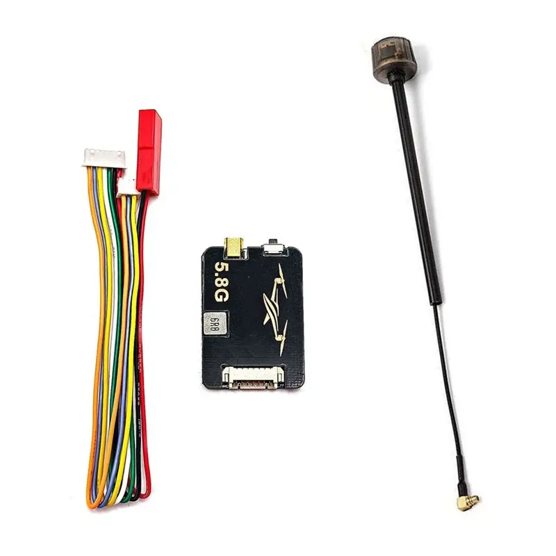 

A99E-For FPV-дрон, совместимый с 5.8G 1.2W 48CH VTX, высокомощный модуль передачи видео, протокол TBS, антенна MMCX-L, настройка OSD