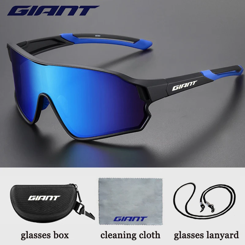 Giant HD Cycling Eyewear Unisex Lightweight Bike Glasses Soft Nose Pad Windproof Design for Men Women Sports Enthusiasts