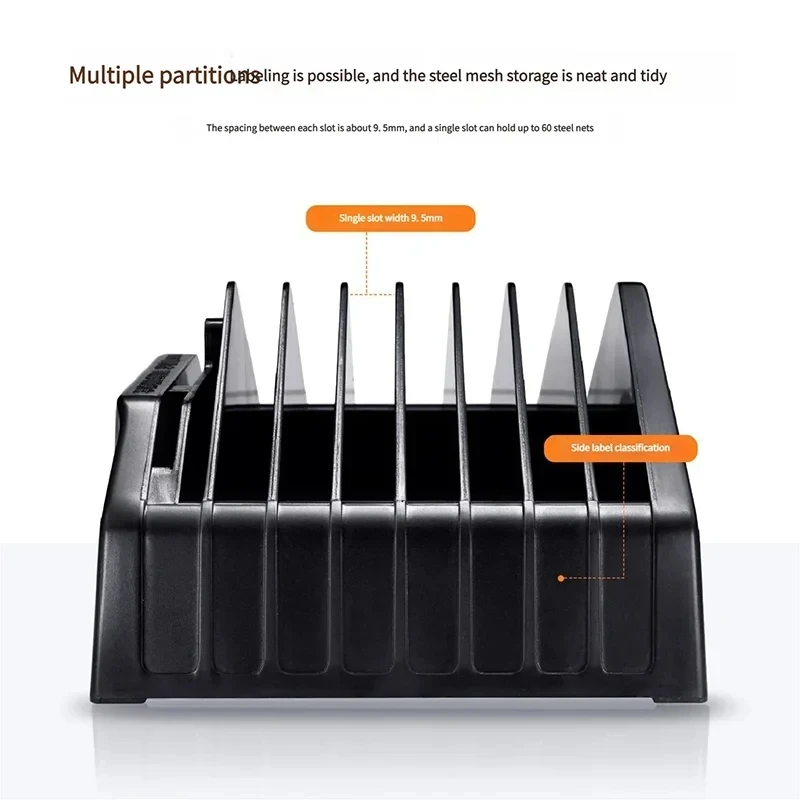 YCS YCS-W08 BGA Reballing Stencil Storage Box for Phone Motherboard Tin Planting Net Organizing Classifying Storage Box