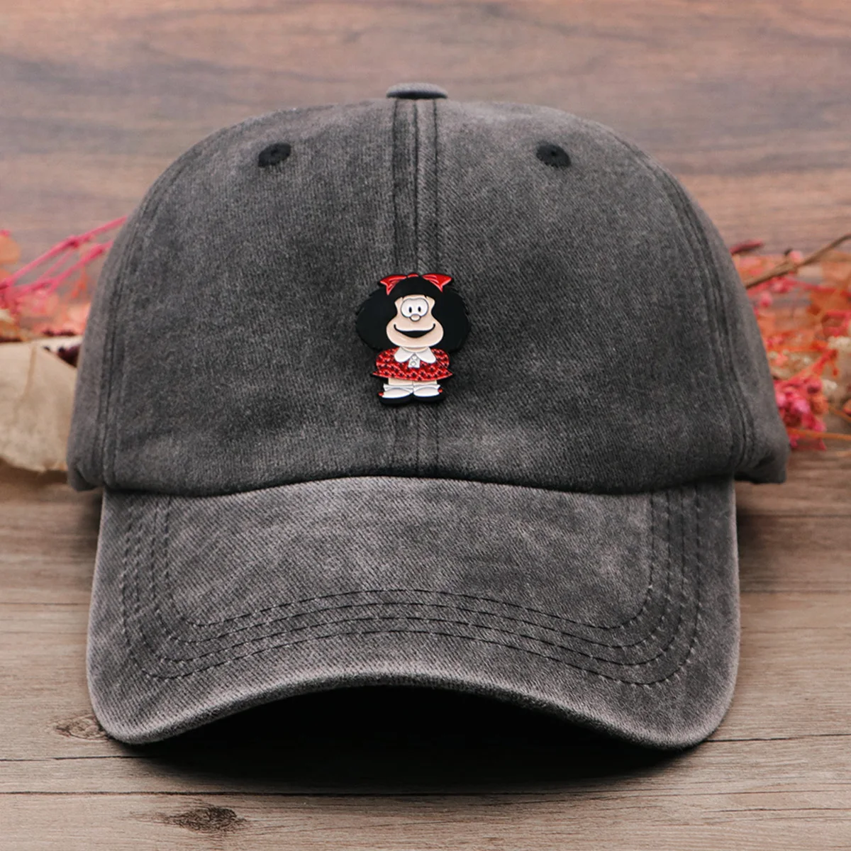 

Cute Cartoon Girl Classic Baseball Caps for Men Cap Vintage Casual Style Women Washed Hat Outdoor Sports Cap