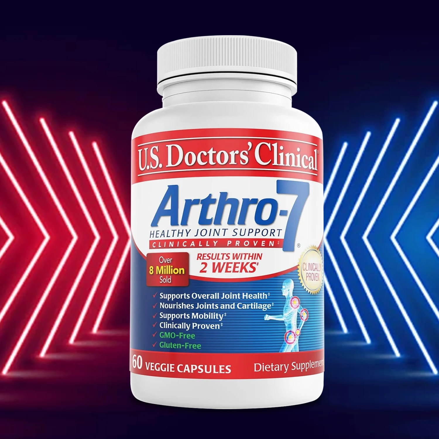 

Arthro-7 Healthy Joint Support — помогает поддерживать общее здоровье суставов, снимает боль, улучшает мобильность суставов и укрепление костей