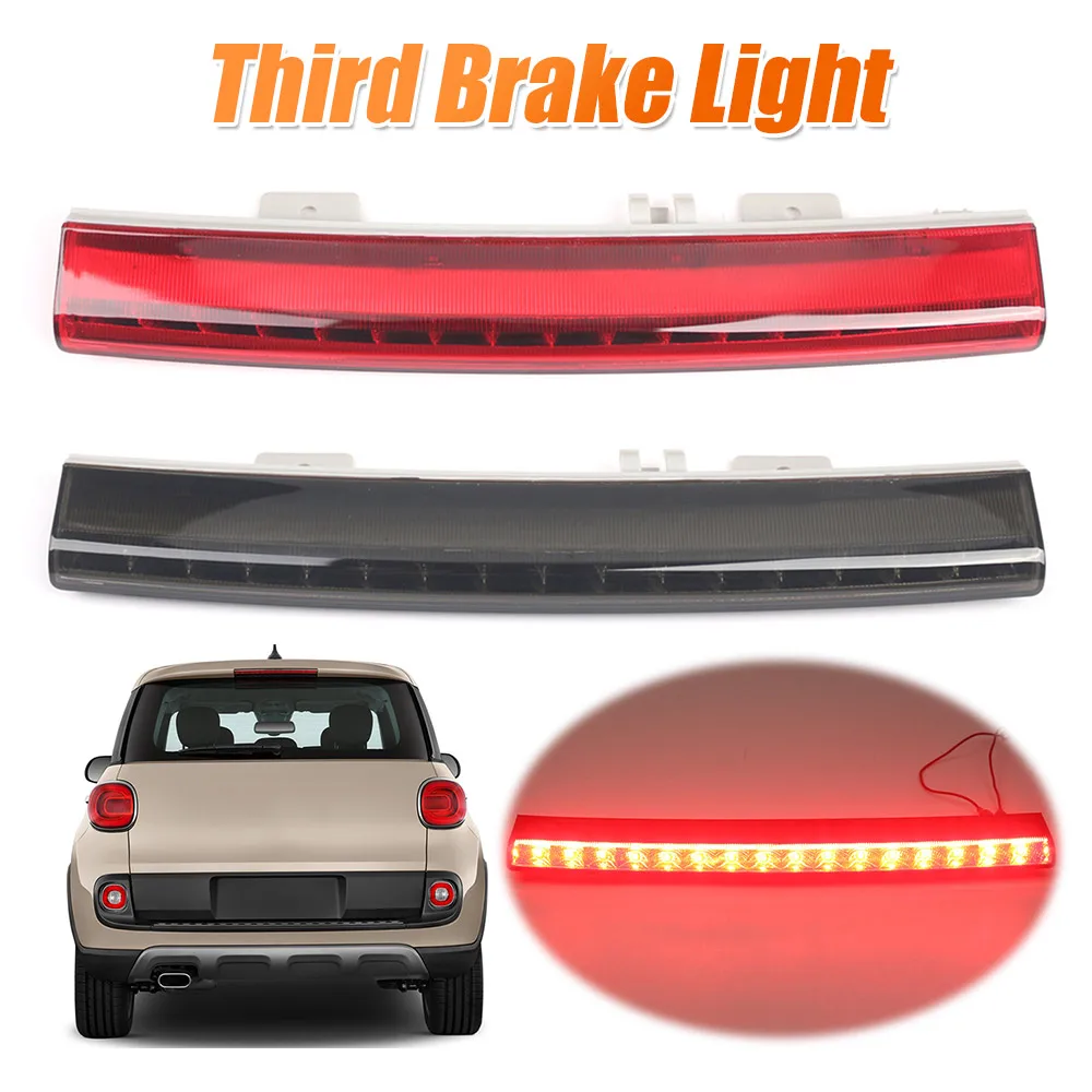 Rear High Mount Stop Light for Alfa Romeo Giulietta 13-18 Fiat 500L 12-18 Third Brake Lamp OEM 50509366 51925086 50522970