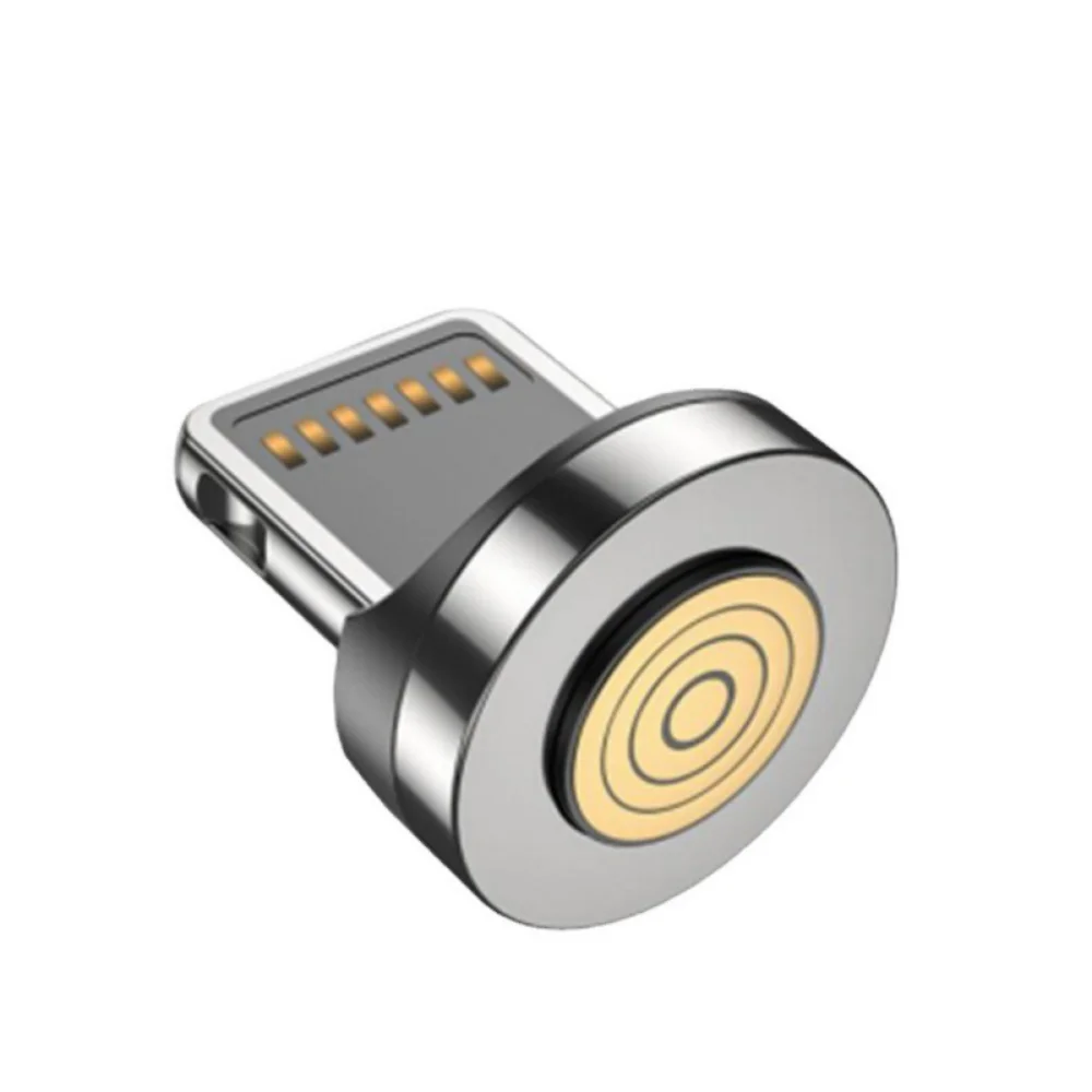 Magnetic Cable Plug Round 3A Fast Charging Adapter Type C Micro USB IOS Dust Plug Adapter For iPhone Samsung Xiaomi