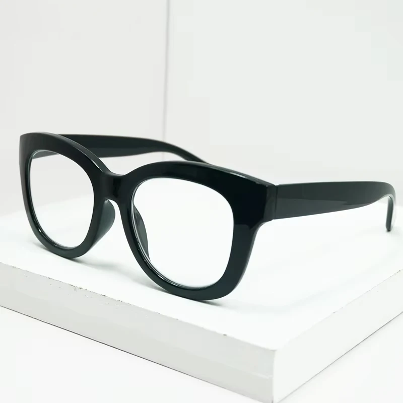 JNPCXI Fashion Square Frühling Tempel Frauen Gläser Rahmen Klar Anti-Blu-Ray Brillen Retro Männer Optische Rahmen Lesebrille – Detail 7
