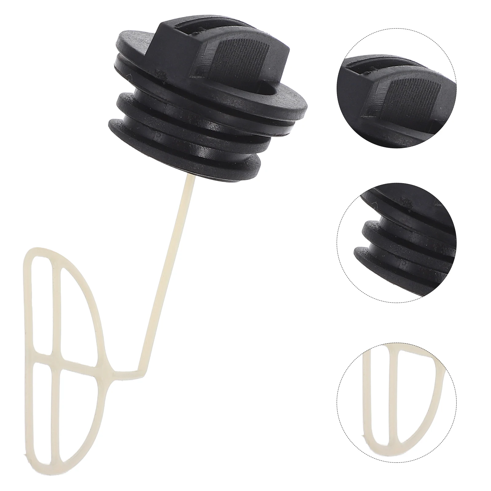 

10 Pcs Gasoline Cap Tank Protective Chainsaw Parts Filling Lawn Mower Lawnmower Pp Replacement Caps Oil