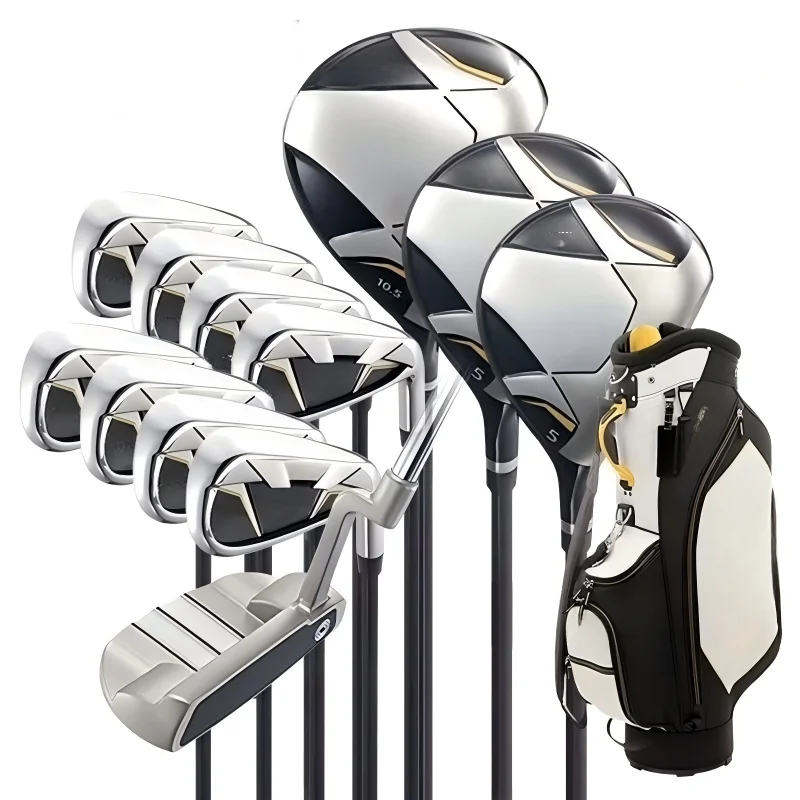 2025 Golf Club Set for Men, Full Beginner Golf Clubs with High Carbon, High Forgiveness