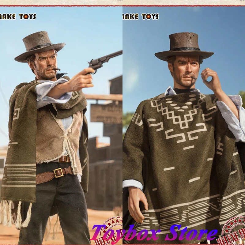 SNAKE TOYS SCB01 1/6  THE GOOD Cowboy Double Head Sculpt Deluxe Edition Action Figure Movie Role 12