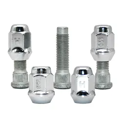 Wheel Screws Nuts Rods for Great Wall Wingle 3 5 6 7 Poer Tire Whorl 6pcs