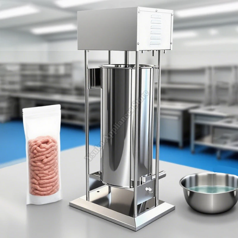 Electric Enema Device Making Hot Dogs Stainless Steel Adjustable Speed Intestinal Bandaging Machine