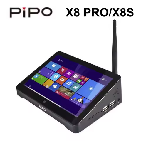 PIPO X8 Pro X8S X8R TV Box Mini PC 7 inch 1280*800 Win10 Android 7. OS Linux OS Intel N4020/RK3288/Z3735 2G/4G RAM 32G/64G ROM