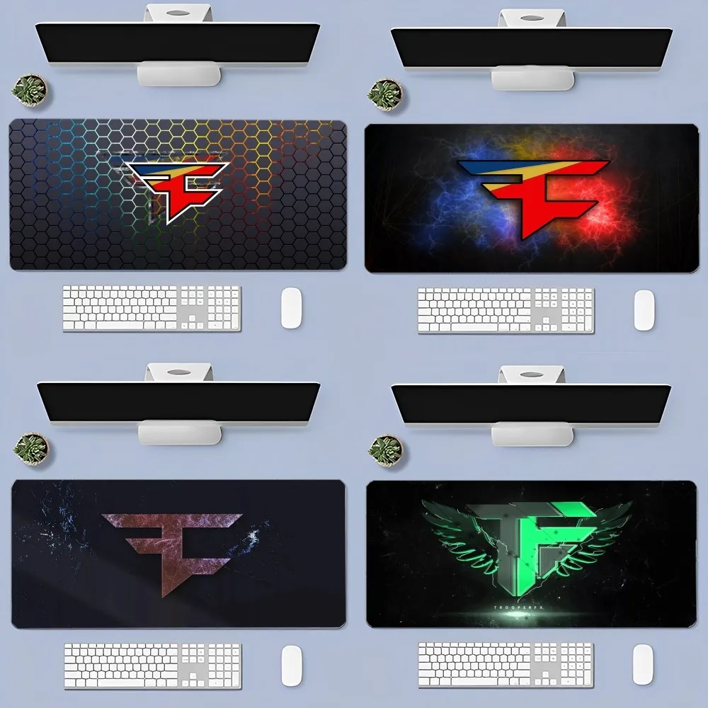 

F-Faze GAME LOGO Mousepad 80x30cm XL Lockedge Office Computer Desk Mat Table Keyboard Big Mouse Pad Laptop Cushion Non-slip for