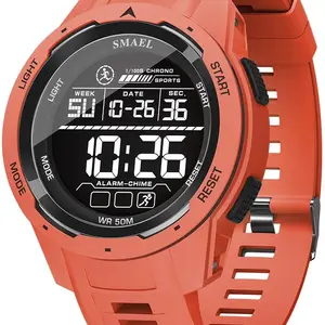 Men's Digital, Electronic, Waterproof Digital Sports Smmael 8 Main Sales Smael Clock - №2