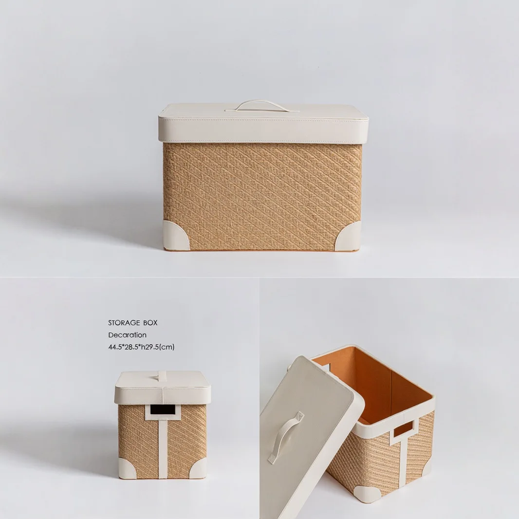 Storage Thickened Extra Large Storage Box, Household Storage Box with Cover, Dustproof Basket, Miscellaneous Sorting Box