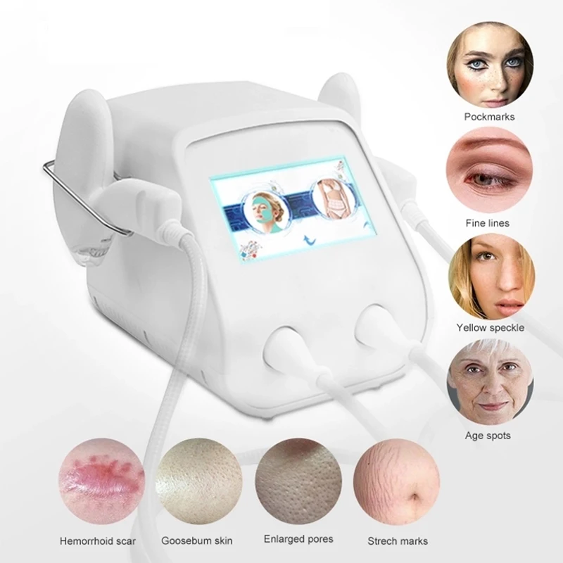 الحرارية كسور جهاز إزالة الندبات RF تجديد الجلد شد الوجه جهاز إزالة التجاعيد تمتد علامات أداة إزالة الصواميل